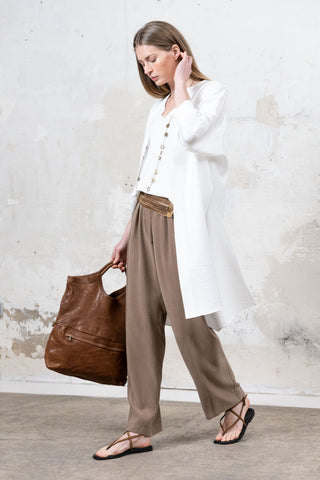 Sandália marrom Claudine