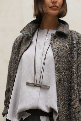 Lumen silver necklace