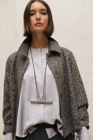 Lumen silver necklace