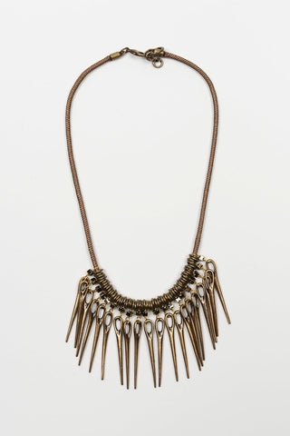 Collar Zerina Latón