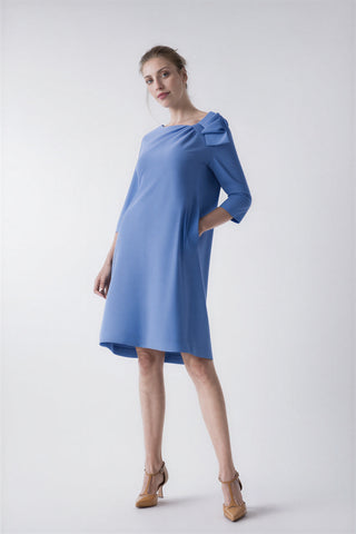 Vestido Daisy azul cielo