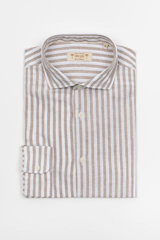 Impure beige linen shirt