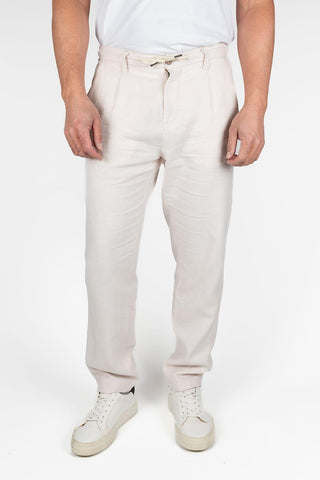 GUY off-white Lumen trousers