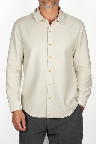 Camisa Senvia cru Keeling