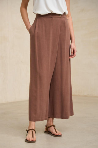 Narel terracotta trousers