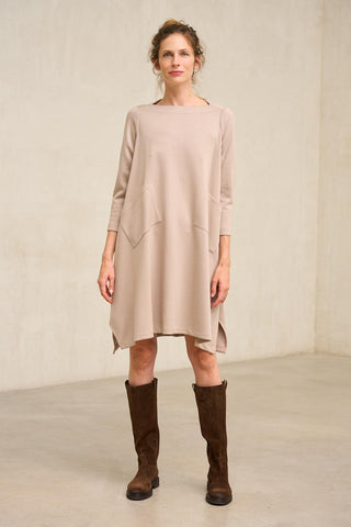 Vestido Ardessa beige
