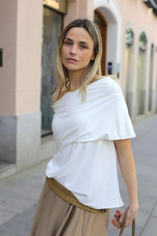 T-shirt Oryen branco