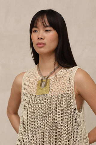 Soléna gold necklace FL Private Collection