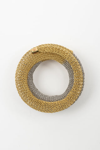 BRAZALETE DORADO/GRIS