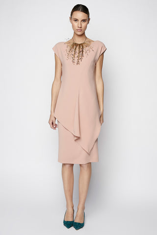 VESTIDO ROSA PALO HOMBRERAS