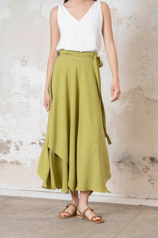FALDA PAREO VERDE