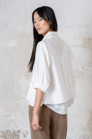 CAMISA SOBRECAMISA BLANCO