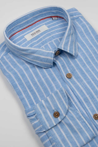 CAMISA YES-ZEE AZULINA
