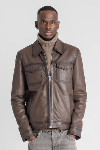 CAZADORA  SERGE PARIENTE CAMEL