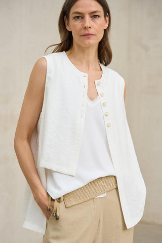 Chaleco Freja blanco
