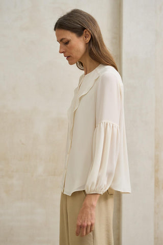Blusa Mireya, branco-creme