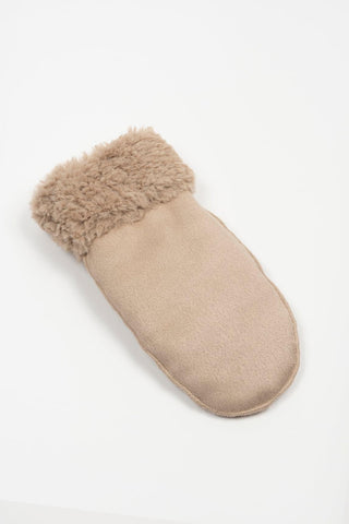 Sovea Beige Mittens
