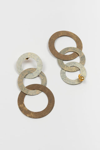 Selen Multimetal Earrings FL Private Collection