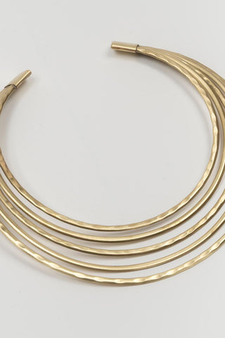 Seravia brass necklace