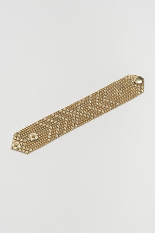 Brazalete Saelia latón