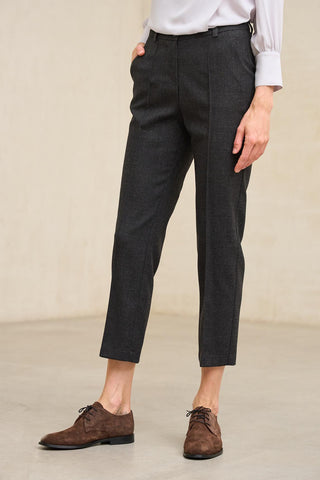 Leto charcoal gray pants