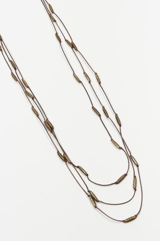 Collar Talara latón