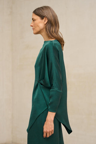 Blusa Leia verde esmeralda