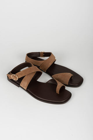 Eryon Leather Sandal