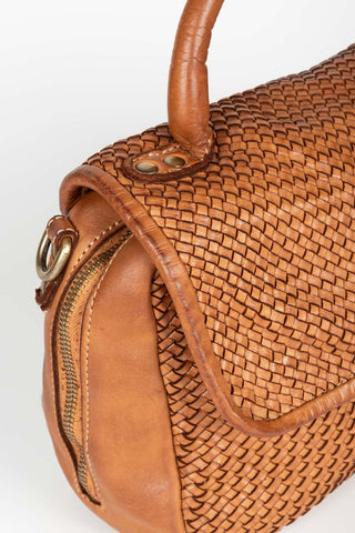 Bruna camel handbag