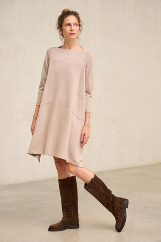 Vestido Ardessa beige