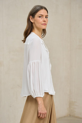 Blusa branca Liora
