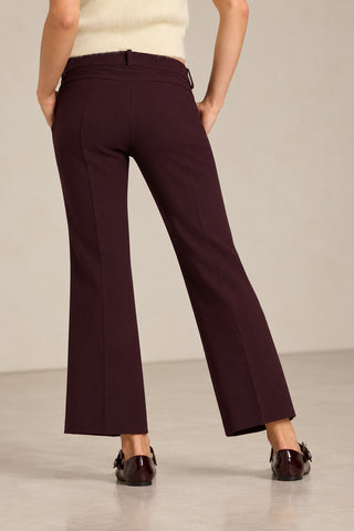 Pantalón Aldira burdeos Cambio
