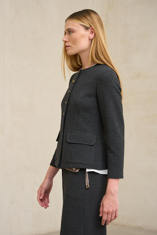 Chaqueta Julie gris marengo