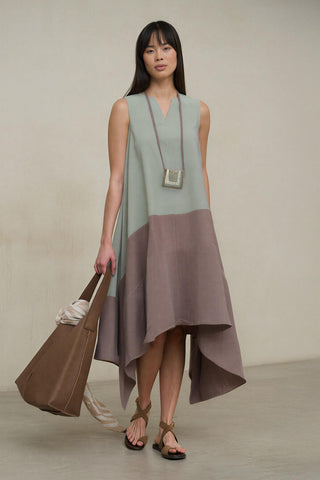 Velaria aquamarine dress