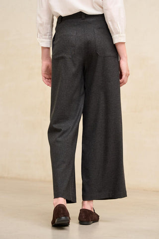 Lendo melange charcoal gray pants