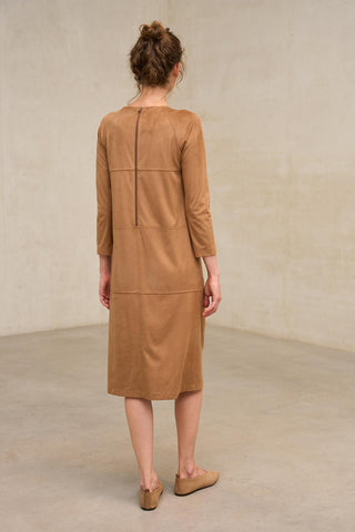 Vestido Aldemir camel