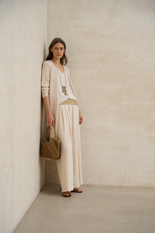 Casaco Avelin de malha crua