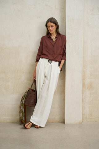 Arlen brown shirt