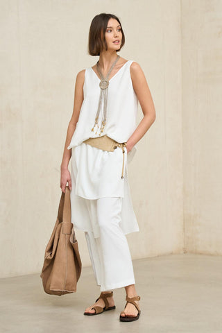 Saia-calça Vion off-white