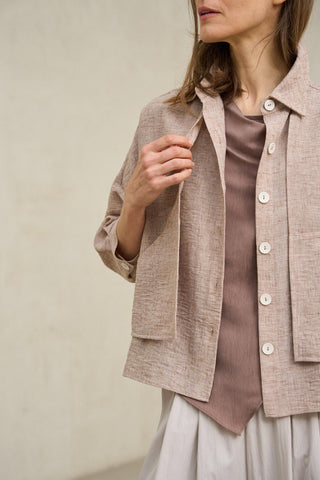 Chaqueta Lise arena