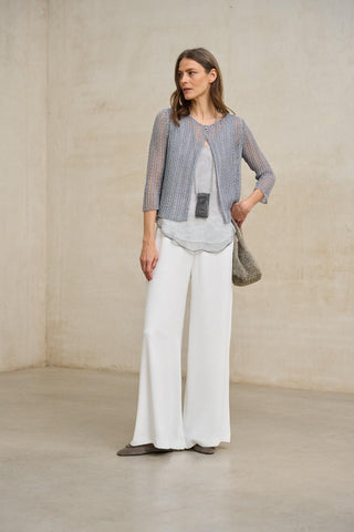 Chaqueta Arelis gris azulado