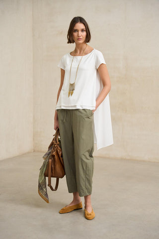 Pantalón Ligne caqui