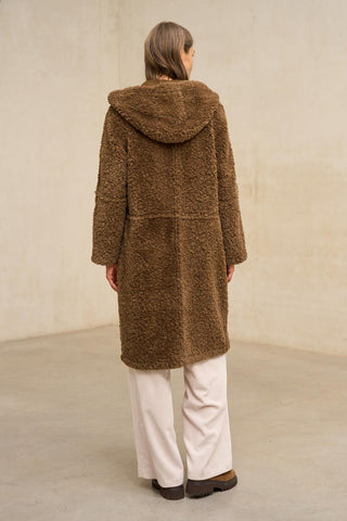 Montara reversible brown coat