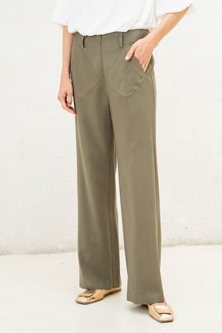 PANTALÓN RECTO BOLSISLLOS KAKI