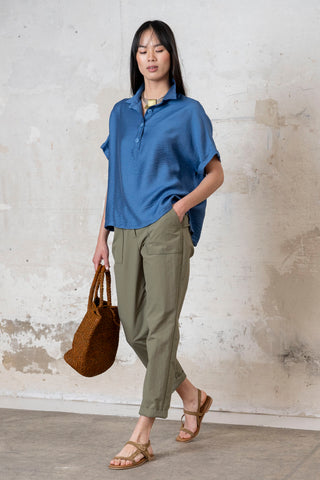 Blue Elna Top