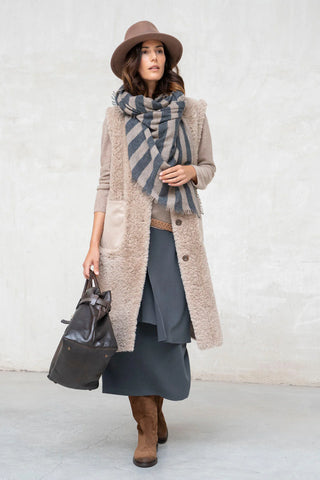 Chaleco Laina beige